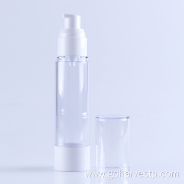 As Material White 50ml Vaccum Airless Pump Bottle